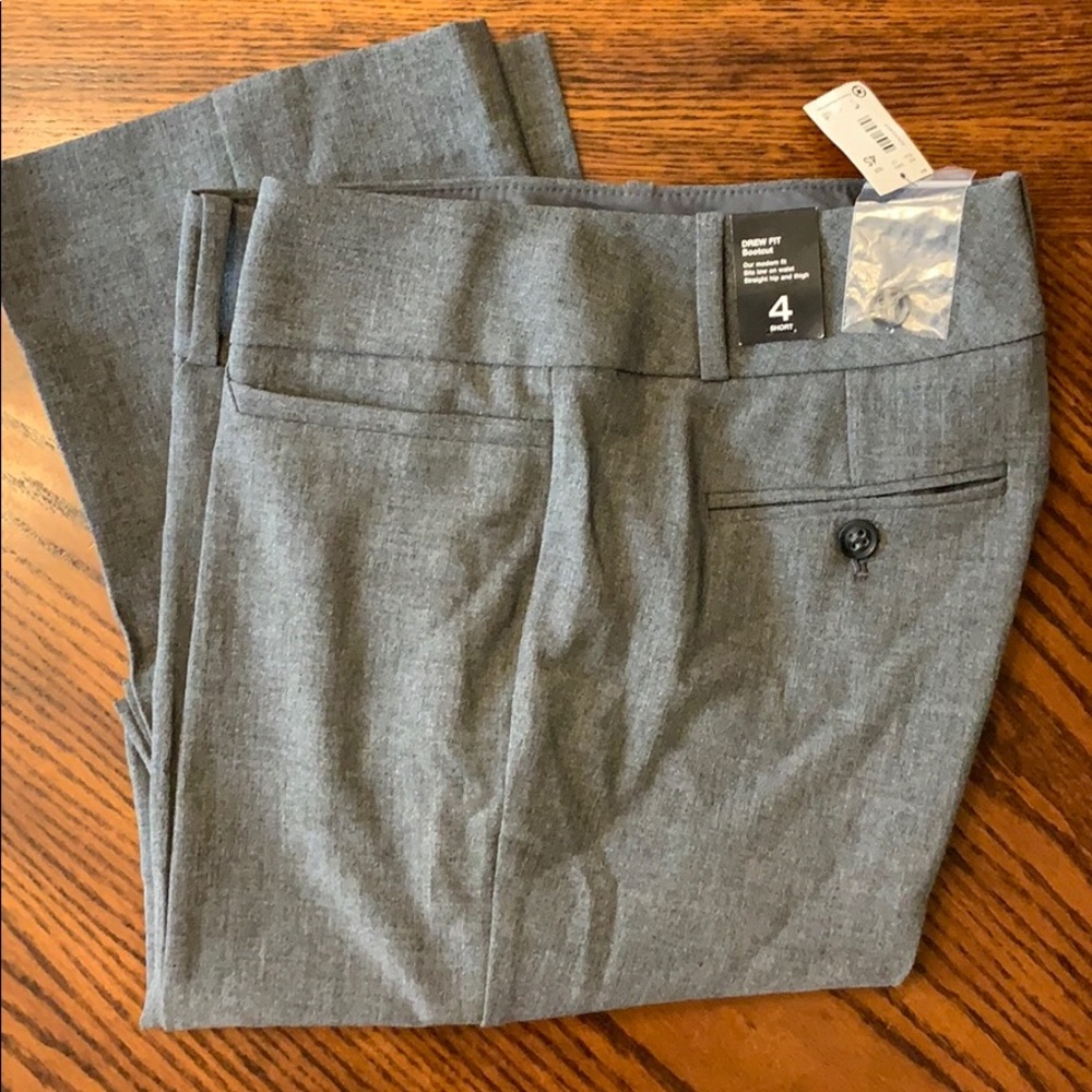 THE LIMITED Gray Drew Fit Slacks NWT